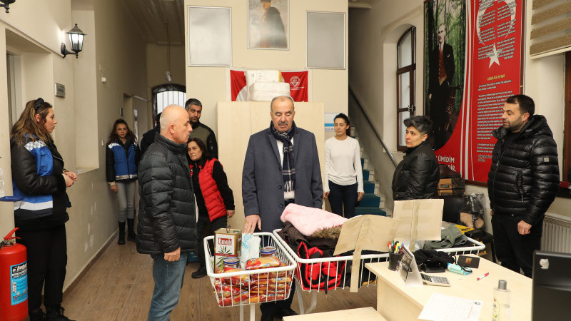 Mudanya Belediyesi'nden afet yardım kampanyası