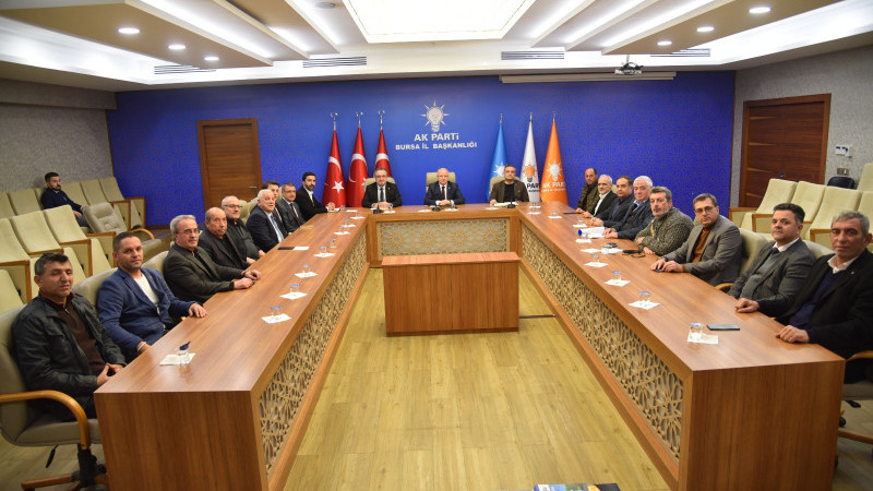 Davut Gürkan, BESOB Başkanı Bilgit ve oda başkanlarını ağırladı