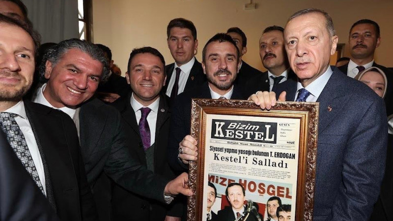 Başkan Tanır’dan Cumhurbaşkanı Erdoğan’a 24 yıllık hediye