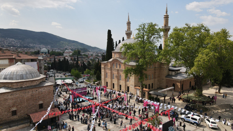 600 yıllık gelenek 'Erguvan Bayramı'