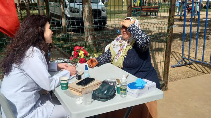 Osmangazi’den deprem bölgesinde sağlık taraması