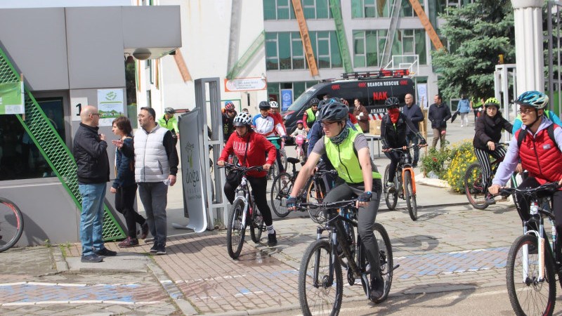 Pedallar doğal afetlere farkındalık için çevrildi