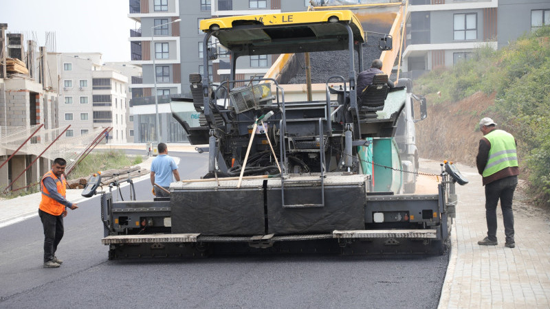 Hisartepe'de ulaşımın kalitesi Gemlik Belediyesi ile artıyor