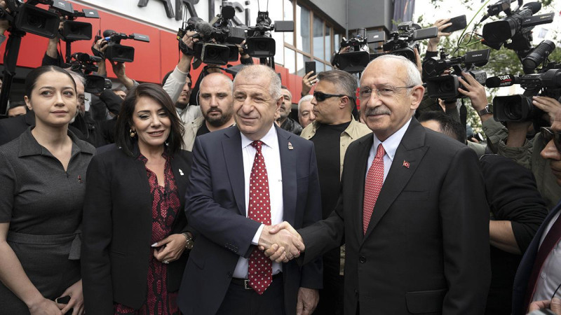 Kemal Kılıçdaroğlu'ndan Zafer Partisi'ne ziyaret