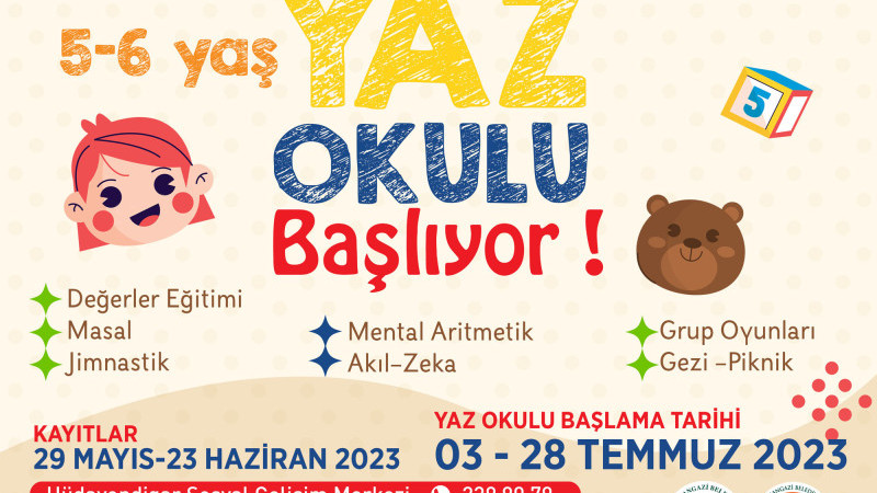 Koza Çocuk Akademi’de kayıtlar başladı