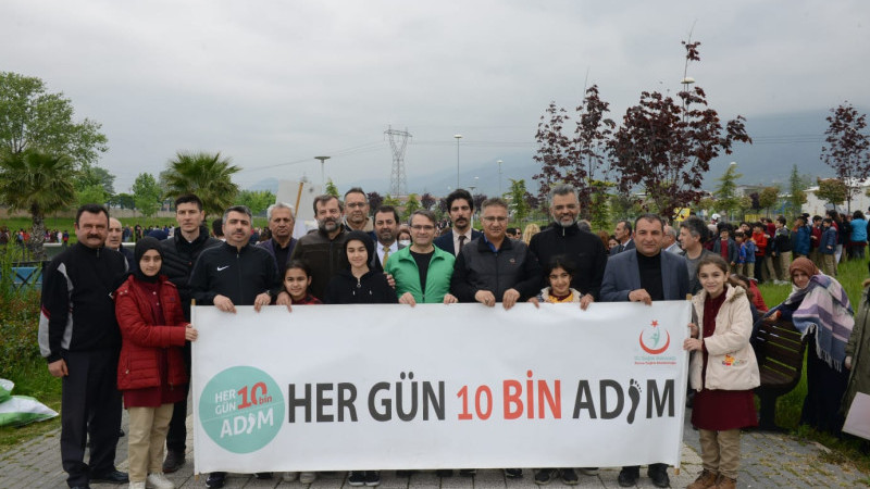 Yıldırım'da sağlıklı yaşama admı adım