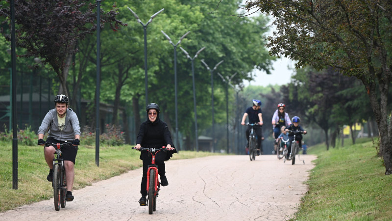 Dünya Bisiklet Günü’nde pedal çevirdiler