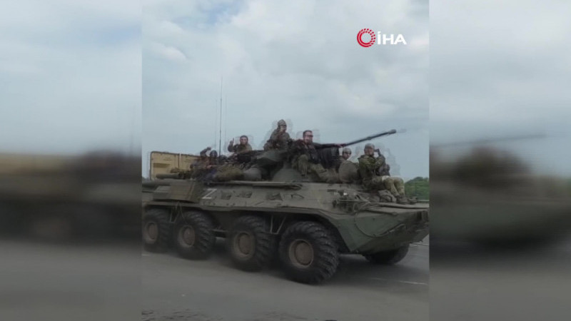 Çeçen birlikler Rostov'a ulaştı