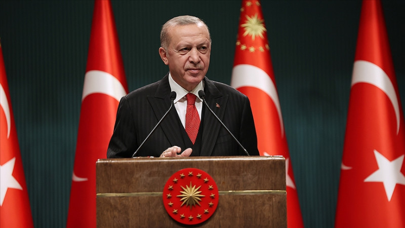 Cumhurbaşkanı Erdoğan'dan Mehmetçik'e bayram tebriği