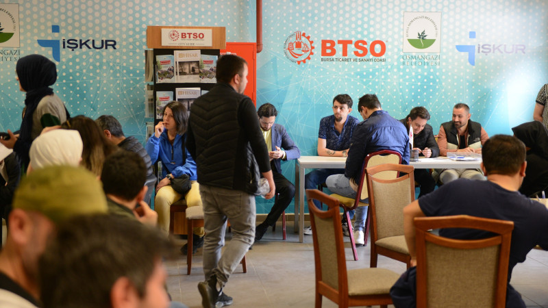 BTSO İstihdam Buluşmaları İşçi ve İşveren Arasında Köprü Oluyor
