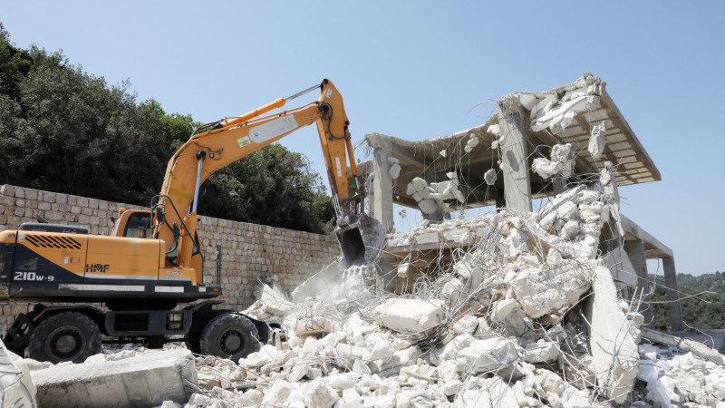 Mudanya Belediyesi'nden kaçak yapıya bir darbe daha