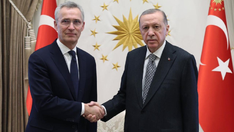 Erdoğan'dan NATO Genel Sekreteri Stoltenberg'e tebrik
