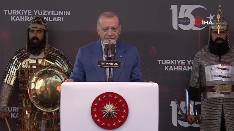 Cumhurbaşkanı Erdoğan: O gece kimin nerede durduğunu not ettik