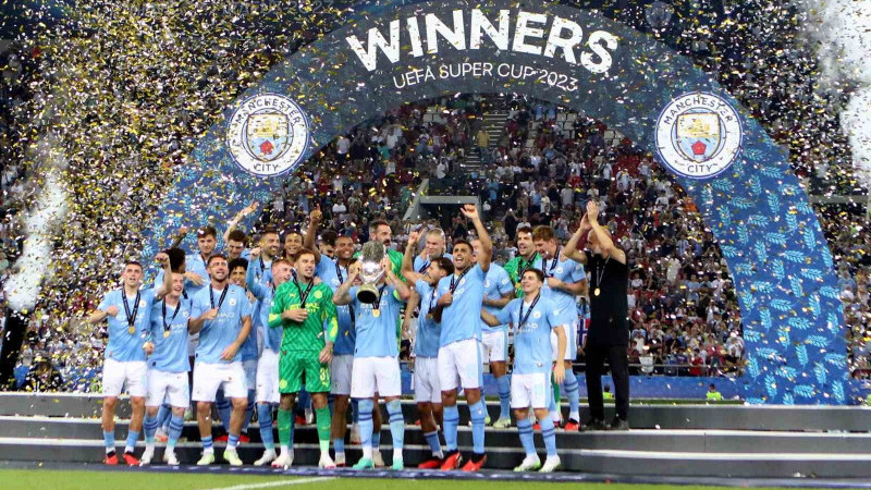 UEFA Süper Kupa’nın sahibi Manchester City oldu