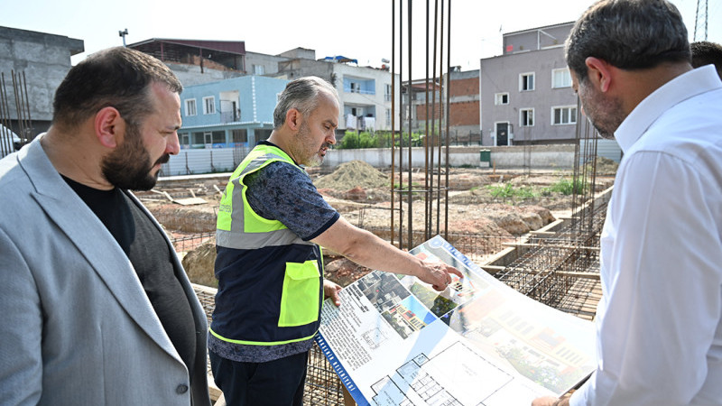 Gençler için bir tesis de Gürsu Yenidoğan’a