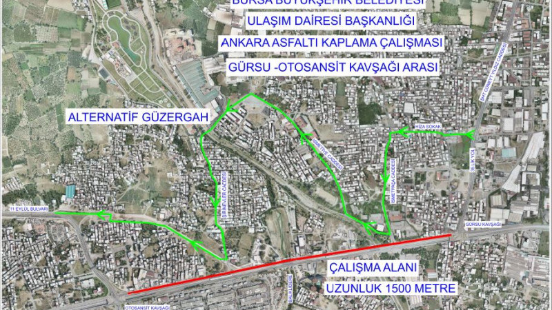 Dikkat! Ankara yolunda trafik düzenlemesi