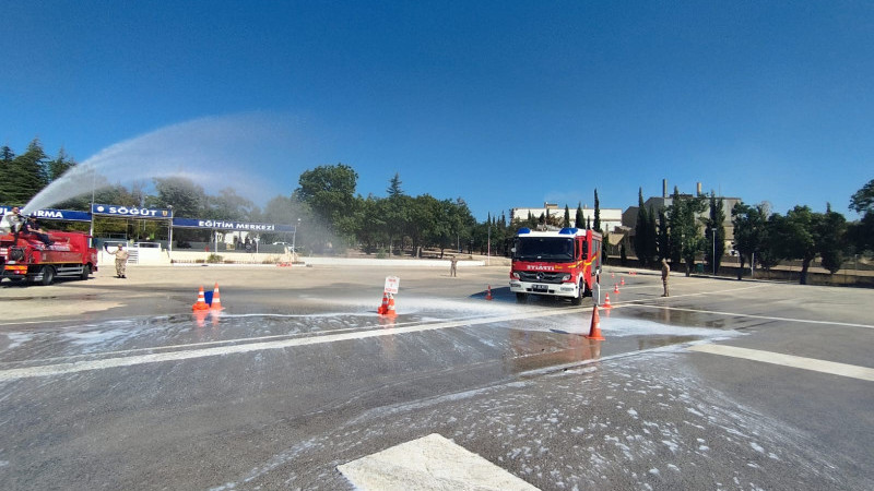 İtfaiyecilere ileri sürüş teknikleri eğitimi