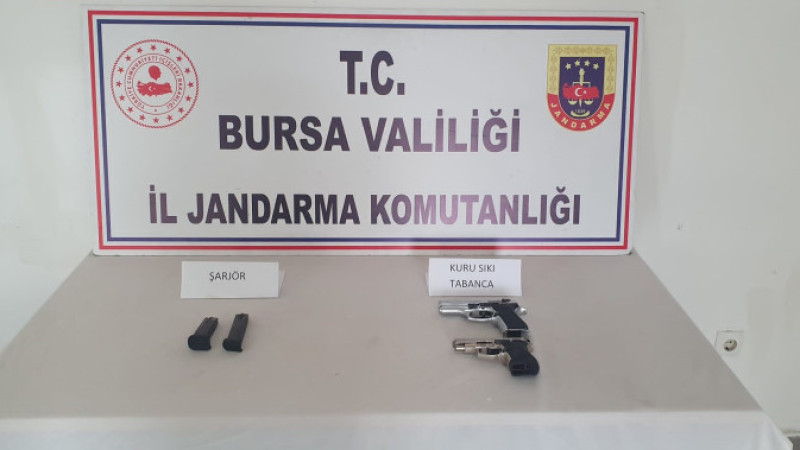 Bursa'da jandarma magandalara göz açtırmadı