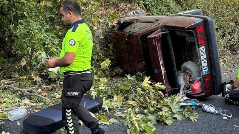 Bursa'da mucize kurtuluş! Tam 5 kişi bu araçtan...