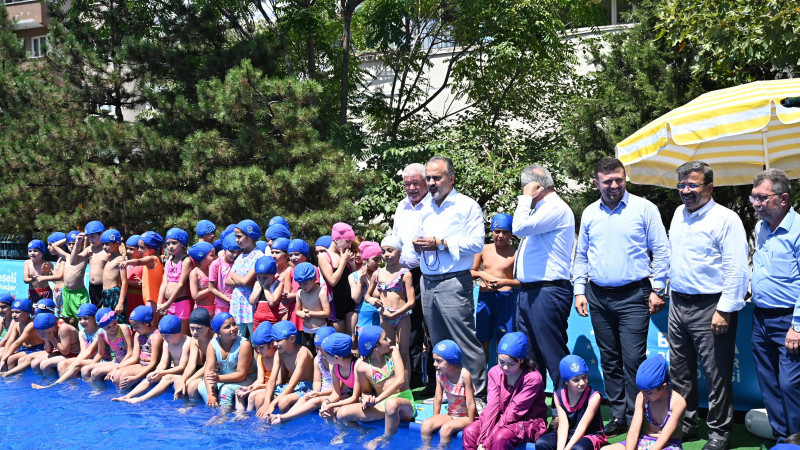 Bursa'da okulda serinleten eğitim