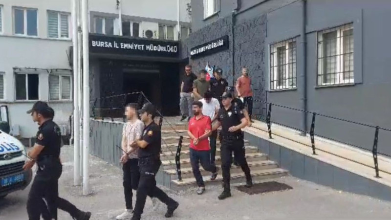 Bursa’da büyük operasyon! 23 gözaltı