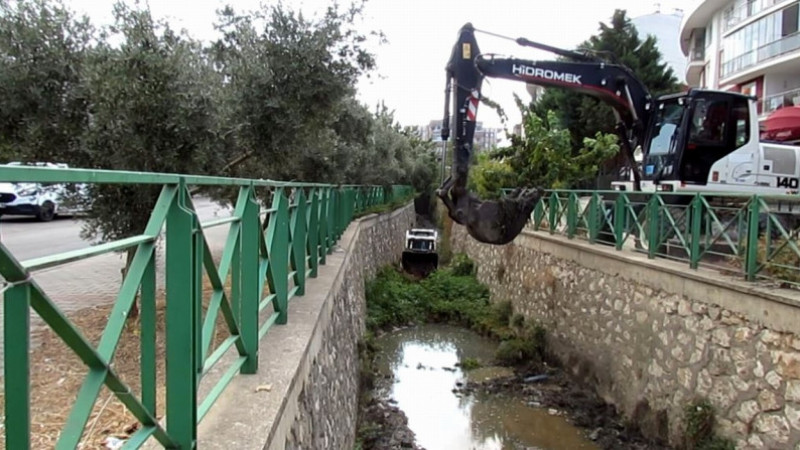 BUSKİ Çamaşır Deresi'nde çalışma başlattı