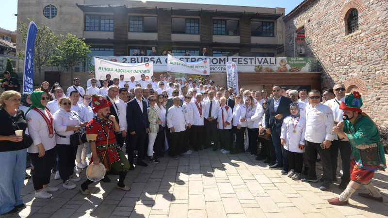 Bursa Gastronomi Festivali’nin coşkusu tüm şehre yayıldı