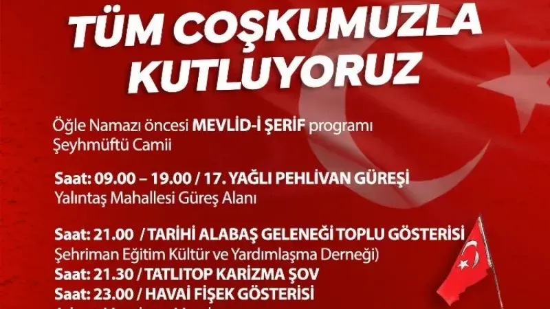 Mustafakemalpaşa’da kurtuluş coşkusu