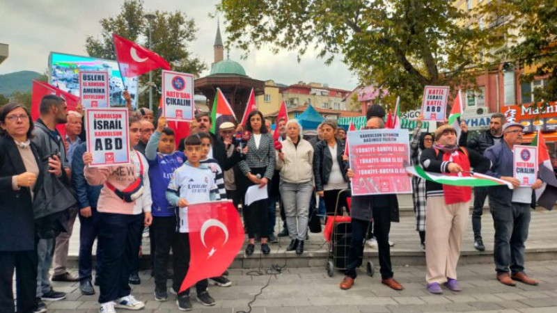 Vatan Partisi Bursa’dan Filistin çağrısı!