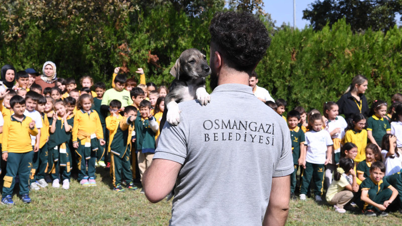 Öğrenciler can dostlarla buluştu