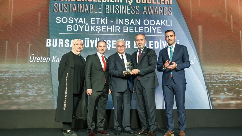 Bursa’ya ‘Sürdürülebilirlik’ ödülü