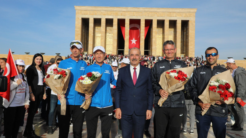 Mütareke'den Cumhuriyet'e 100. yıl meşalesi Anıtkabir'de