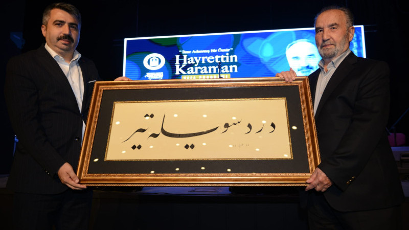 Yıldırım Belediyesi'nden Hayrettin Karaman'a vefa