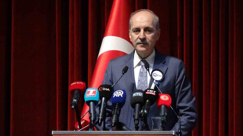 TBMM Başkanı Numan Kurtulmuş Birleşmiş Milletler'e yüklendi