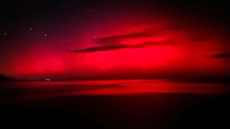 Kıyıköy’de Kuzey Işıkları balıkçı tarafından görüntülendi
