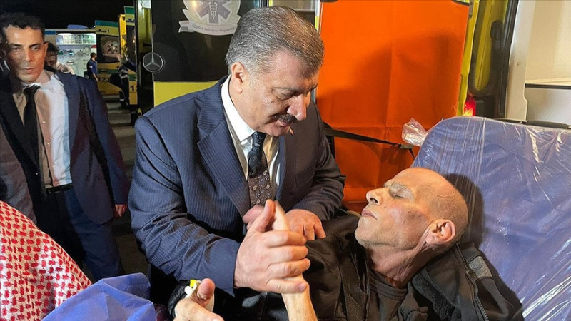 Gazzeli kanser hastaları Türkiye'de