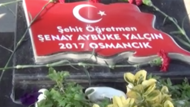 Şehit Aybüke öğretmen, Öğretmenler Günü’nde kabri başında anıldı