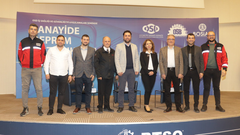 Bursa OSB'de deprem seminerine büyük ilgi