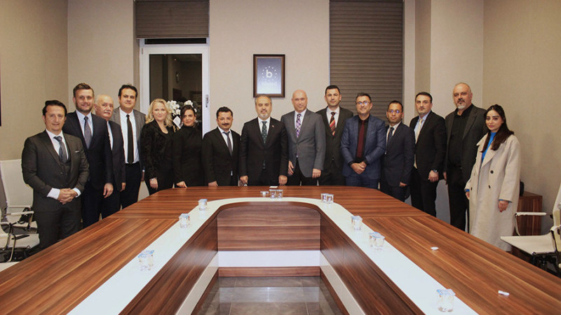 NİLTİMDER'den Başkan Alinur Aktaş'a ziyaret