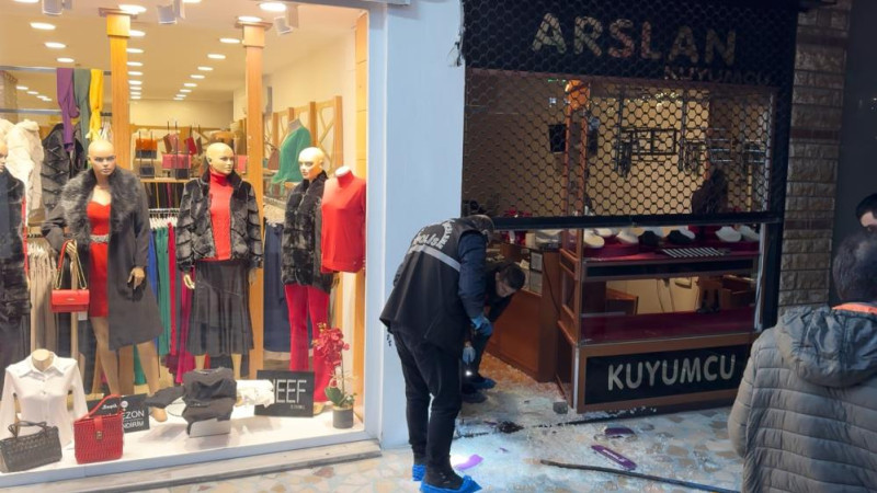 Bursa’da kuyumcu soygunu