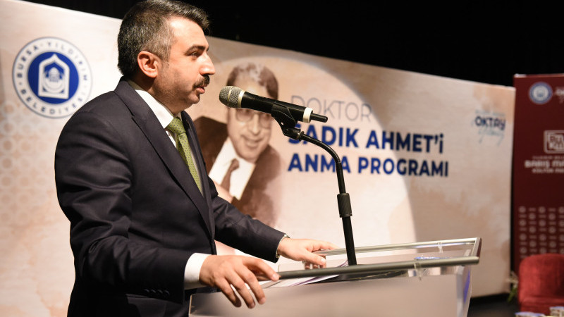 Yıldırım'da Doktor Sadık Ahmet'e vefa       
