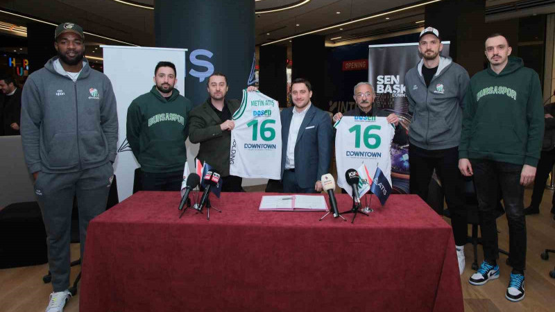 Dowtown, Bursaspor Basketbol Takımının sponsoru oldu