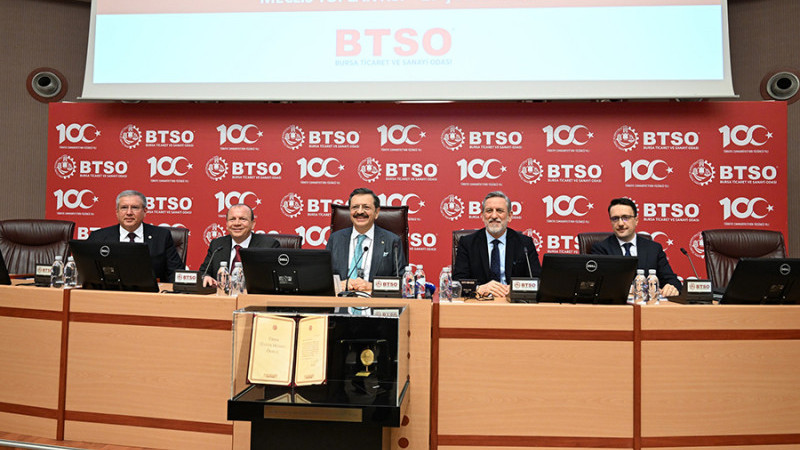 TOBB Başkanı Hisarcıklıoğlu BTSO Meclisinin konuğu oldu