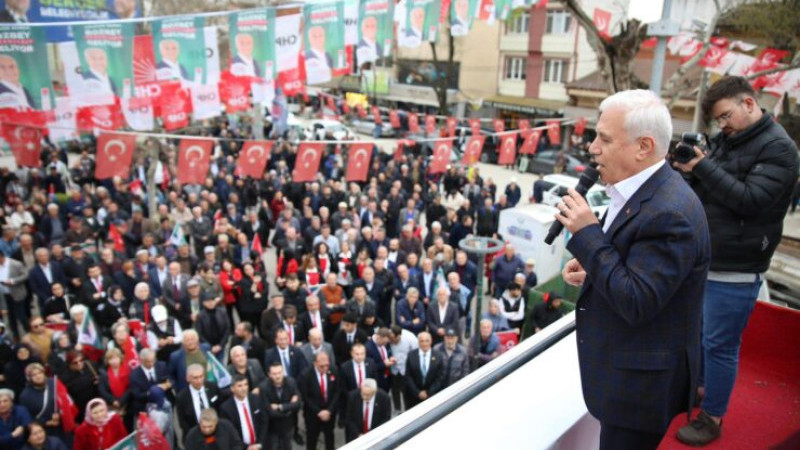 Mustafa Bozbey Yenişehir’de halkla buluştu!