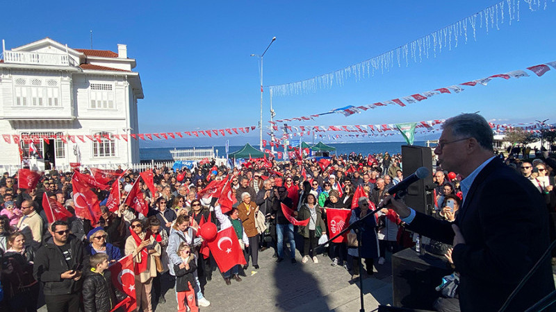Mudanya'da demokrasi şöleni yaşandı