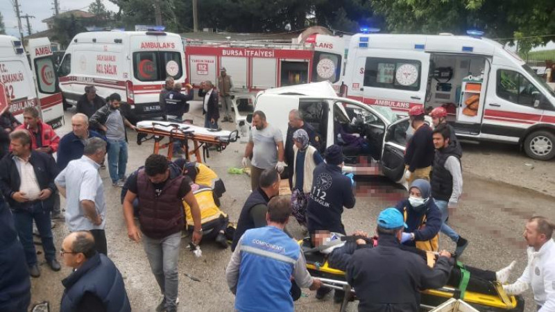 Bursa’da kahreden kaza! Ölü ve yaralılar var