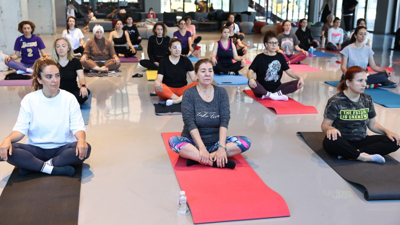 Pancar Deposu’nda yoga buluşmaları devam ediyor 
