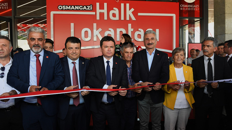 Bursa’nın ilk Halk Lokantası açıldı