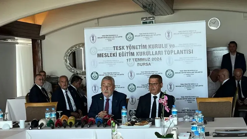 BESOB ev sahipliğinde TESK yönetim kurulu toplantısı gerçekleştirildi