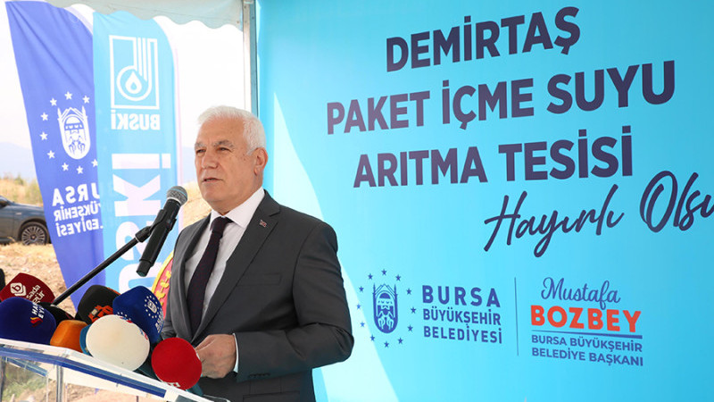 Bursa’nın içme suyuna 140 milyonluk yatırım